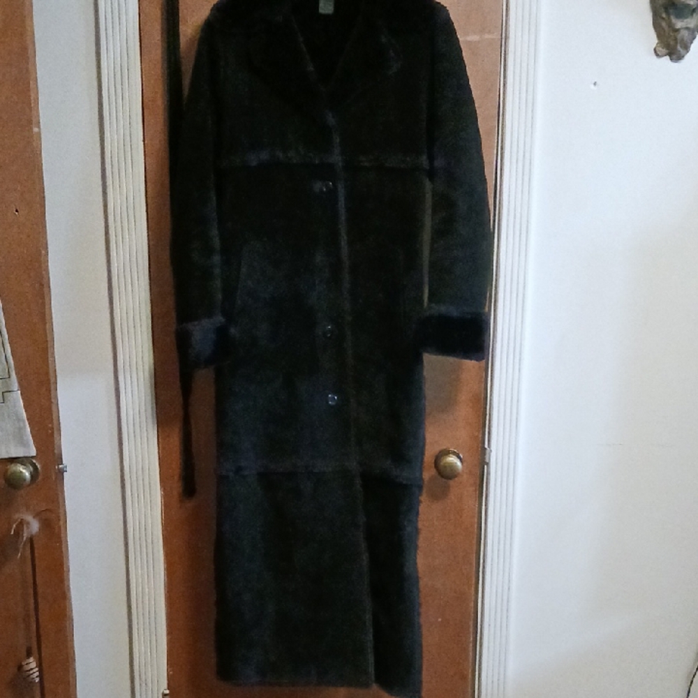 Express Suede Long Jacket